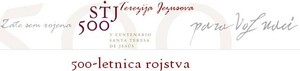 logotip jubilejnega leta ob 500-letnici rojstva Terezije Ávilske