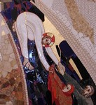 Spust v predpekel, Rupnik, mozaik v cerkvi sv. Marka, Koper 
