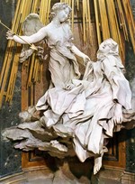 Zamaknjenje sv. Terezije, Bernini 